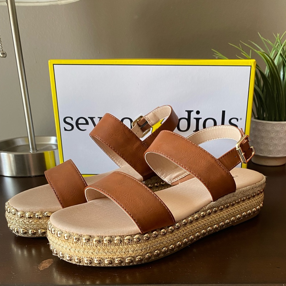 Seven Dial Espadrille Sandals